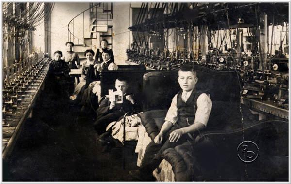 Fabrik Michel innen 1913