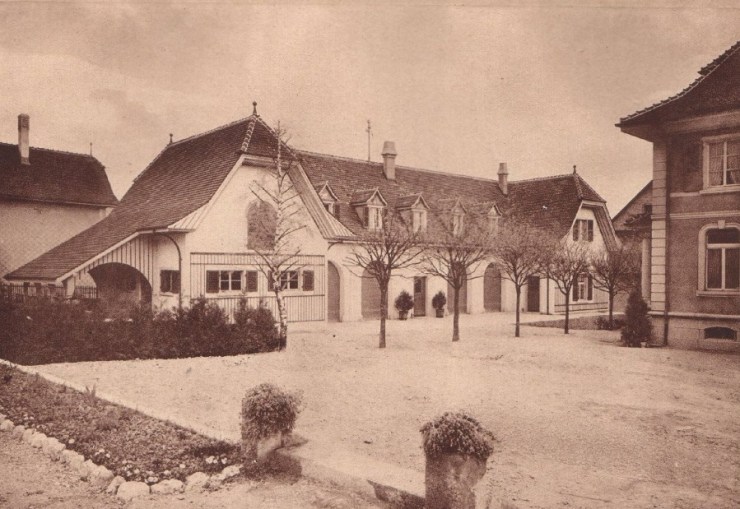 Ansicht West Oekonomiegebäude Altenburger